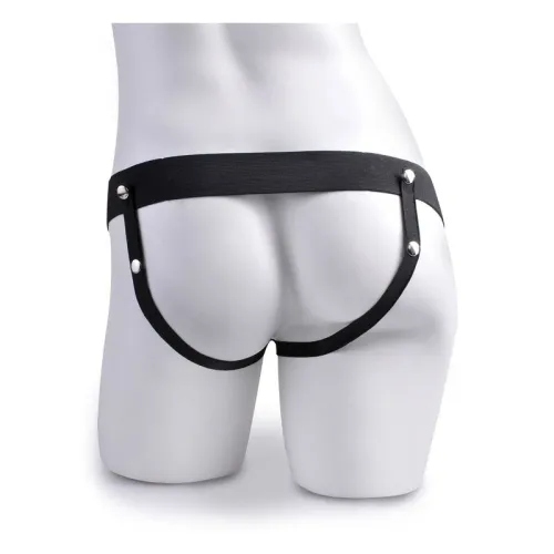 Harness Penis Mit Spritzenden Bällen 19cm – Fetish Fantasy