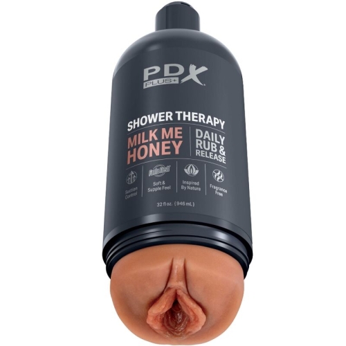 Stroker Masturbator Im Diskreten Design Mit Milk Me Honey Candy Shampoo Flasche | PDX Plus