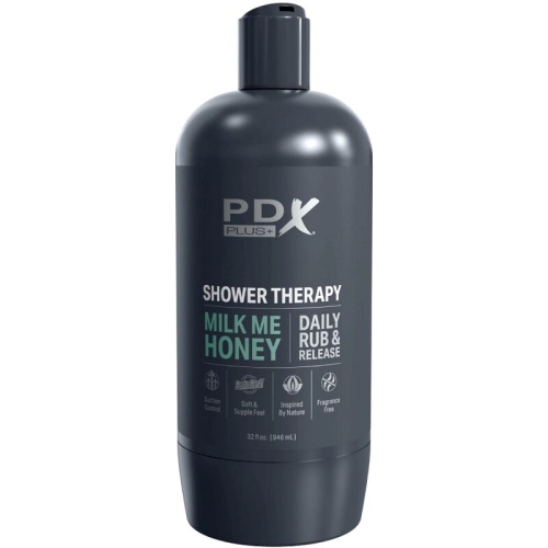 Stroker Masturbator Im Diskreten Design Mit Milk Me Honey Shampoo Flasche | PDX Plus