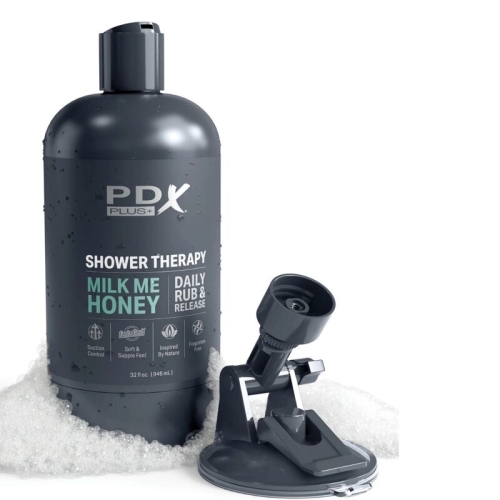 Stroker Masturbator Im Diskreten Design Mit Milk Me Honey Shampoo Flasche | PDX Plus