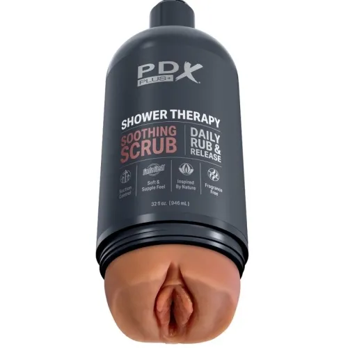 Stroker Masturbator Im Diskreten Design Mit Karamell Peeling Shampoo Flasche – PDX Plus
