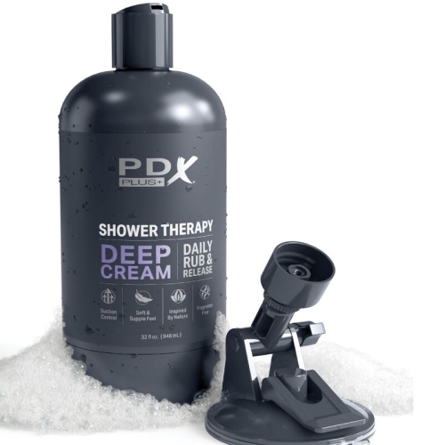 Stroker Masturbator Im Diskreten Design Mit Deep Cream Shampoo Flasche | PDX Plus
