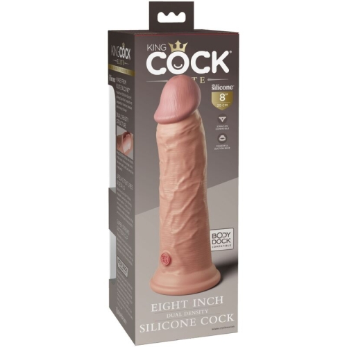 Realistischer Silikondildo 20,3cm | King Cock
