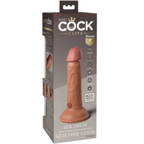 Realistischer Vibrationsdildo 15,2cm Candy – King Cock