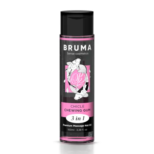 Premium Massageöl Bubblegum 3 In 1 100ml – Bruma
