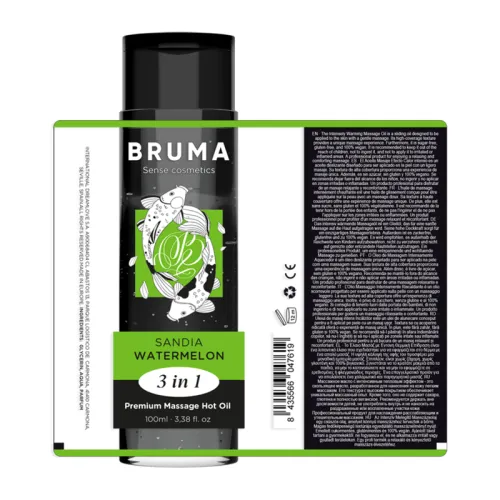 Premium Massageöl Wassermelone 3 In 1 100ml – Bruma