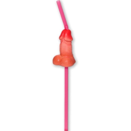 Beutel Mit 5 Natürlichen Grossen Penis-Strohhalmen | Diablo Picante
