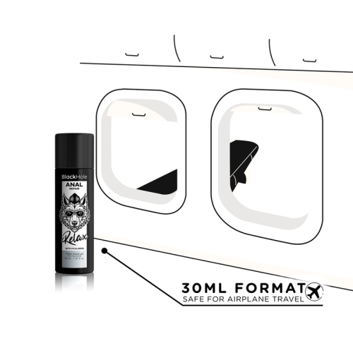 Analrepair Mit Hyaluron 30ml | Black Hole