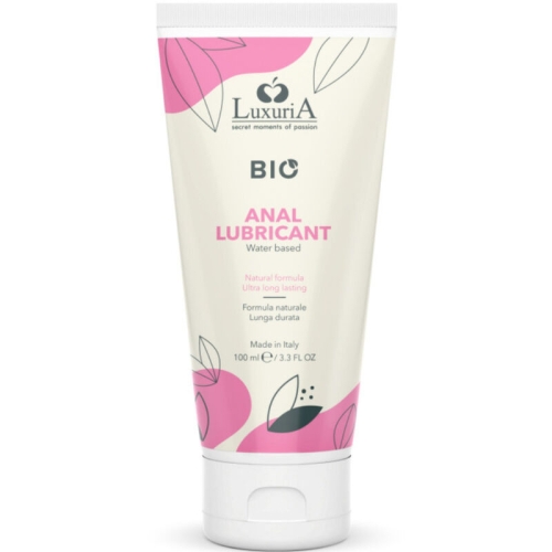 Luxuria Bio Anal Gleitmittel Auf Wasserbasis 100ml | Intimateline
