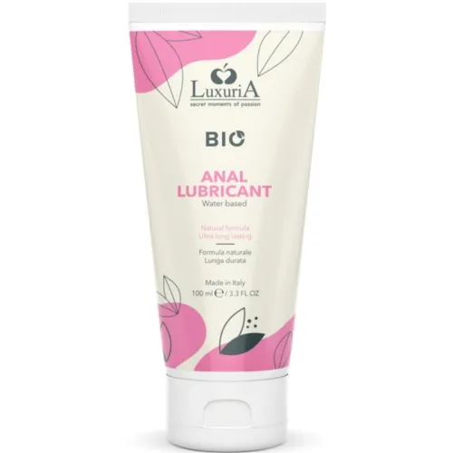 Luxuria Bio Anal Gleitmittel Auf Wasserbasis 100ml – Intimateline