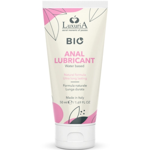 Luxuria Bio Anal Gleitmittel Auf Wasserbasis 50ml | Intimateline