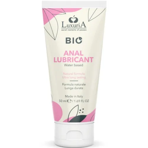 Luxuria Bio Anal Gleitmittel Auf Wasserbasis 50ml – Intimateline