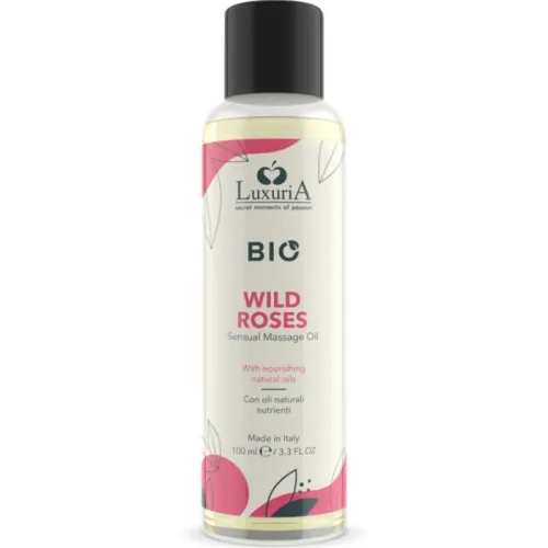 Bio Wild Roses Massageöl 100ml – Intimateline Luxuria