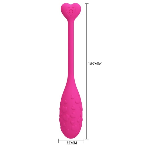 App Gesteuertes Rosa Fisher Vibrations Ei | Pretty Love