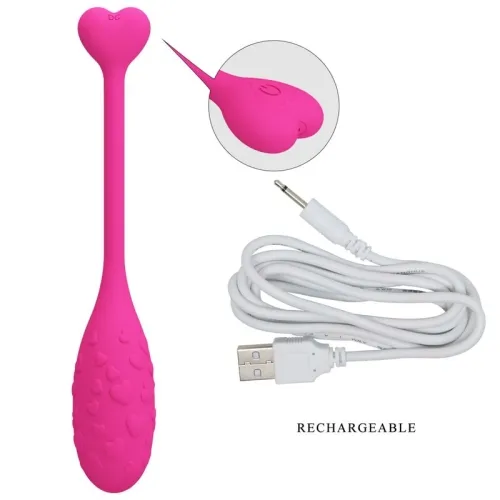 App-Controlled Pink Fisher Vibration Egg – Pretty Love