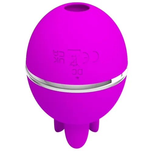 Gemini Ball Lila Runder Vibrator Aus Silikon – Pretty Love
