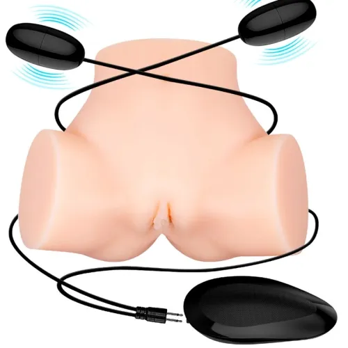 Realistic Vagina and Anus Vibrator Samantha