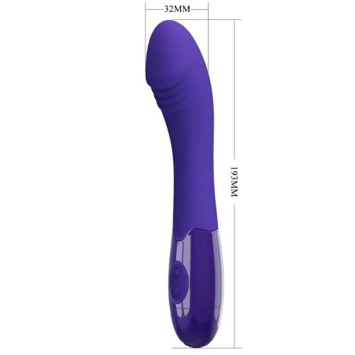 Elemental Youth Violet Vibrator Dildo | Pretty Love