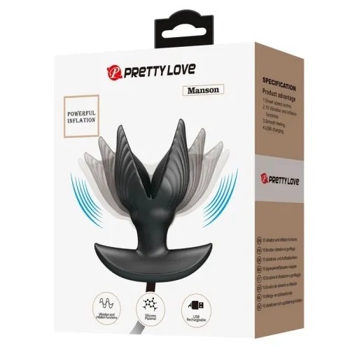 Analplug Aufblasbar Wiederaufladbar – Pretty Love