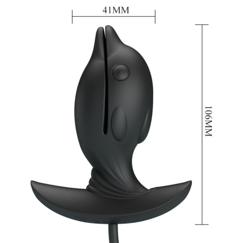 Delfin Analplug Aufblasbar, Wiederaufladbar | Pretty Love
