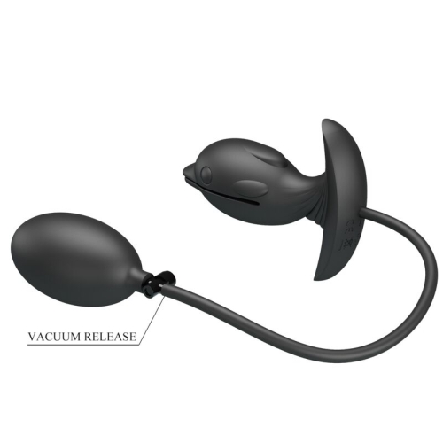Delfin Analplug Aufblasbar, Wiederaufladbar | Pretty Love