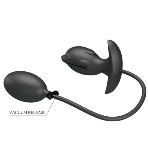 Inflatable, Rechargeable Dolphin Anal Plug – Pretty Love