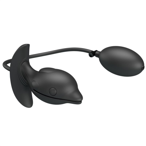 Delfin Analplug Aufblasbar, Wiederaufladbar | Pretty Love