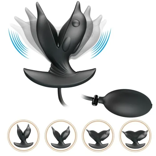 Inflatable, Rechargeable Dolphin Anal Plug – Pretty Love