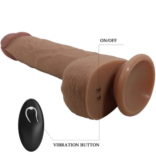 Tommy Realistic Dildo Vibrator 22.5cm | Pretty Love