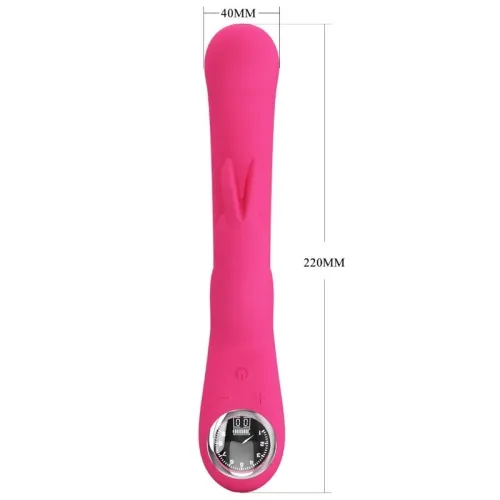 Lamar Rabbit Vibrator Pink | Pretty Love