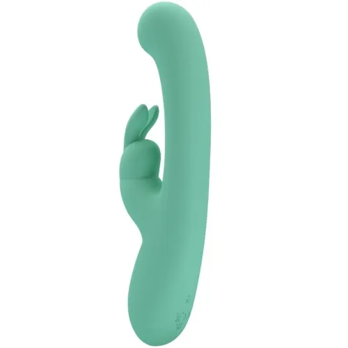 Lamar Rabbit Vibrator Green | Pretty Love