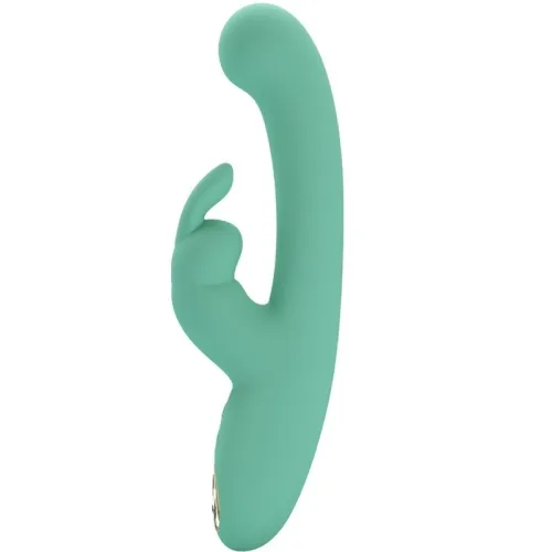 Lamar Rabbit Vibrator Green | Pretty Love