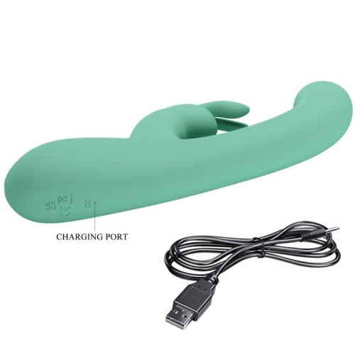 Lamar Rabbitvibrator Grün | Pretty Love