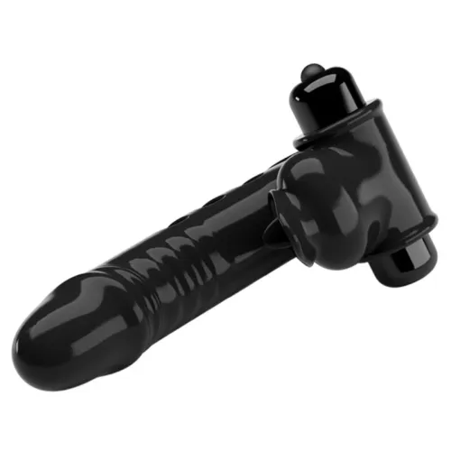 Corbin Schwarze Vibrator Fingerabdeckung – Pretty Love