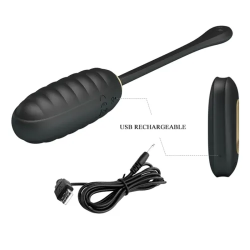 Doreen Luxury Vibrations Egg Black – Pretty Love
