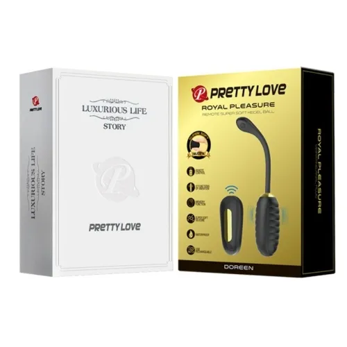 Doreen Luxury Vibrations Egg Black – Pretty Love