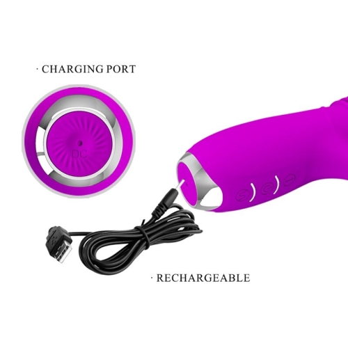 Dorothy Purple Wiederaufladbarer Kaninchenvibrator | Pretty Love