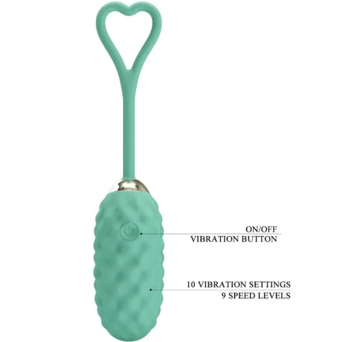 Vivian Green Vibrating Egg with Remote Control – Pretty Love