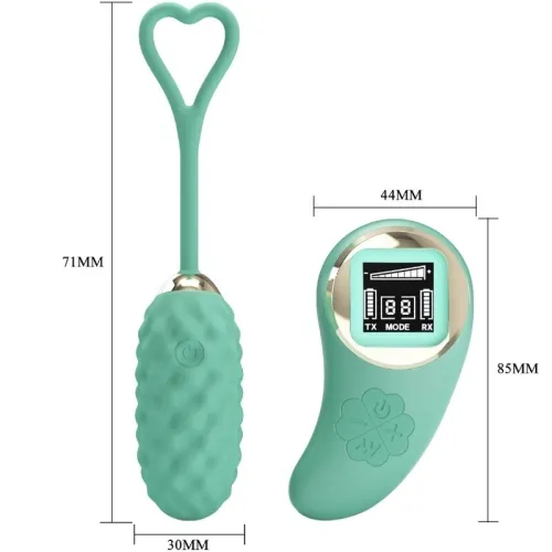 Vivian Green Vibrating Egg with Remote Control – Pretty Love