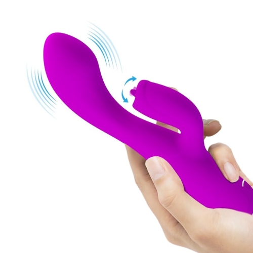 Gloria Rabbitvibrator Wasserdicht Lila | Pretty Love