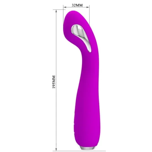 Hector Electric Shock Vibrator Waterproof Purple | Pretty Love