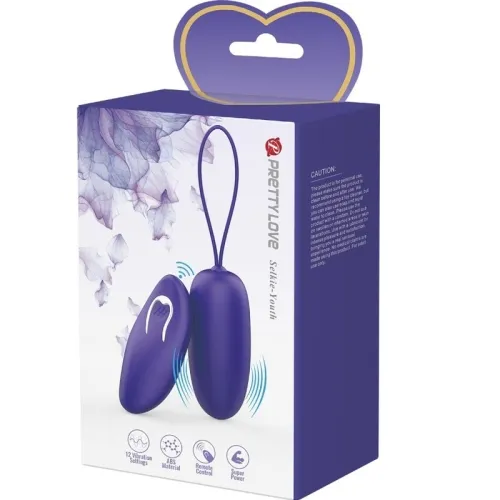 Selkie Youth Mini Vibro Ei Mit Fernbedienung Violet – Pretty Love