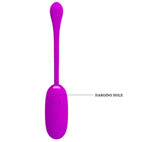 Julius Wasserdichtes Vibrationsei Lila – Pretty Love