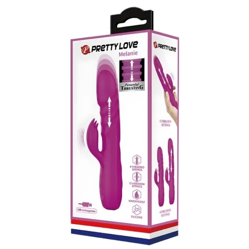 Melanie Purple Rabbit Vibrator | Pretty Love