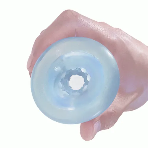 Small Masturbator with Blue Spirals – Pretty Love