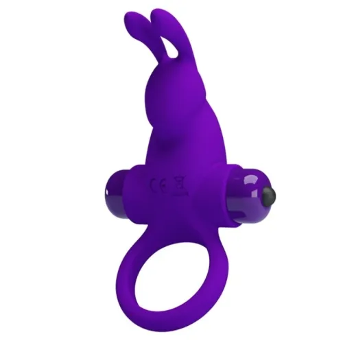 Rabbit Vibrator Ring for Purple Penis – Pretty Love
