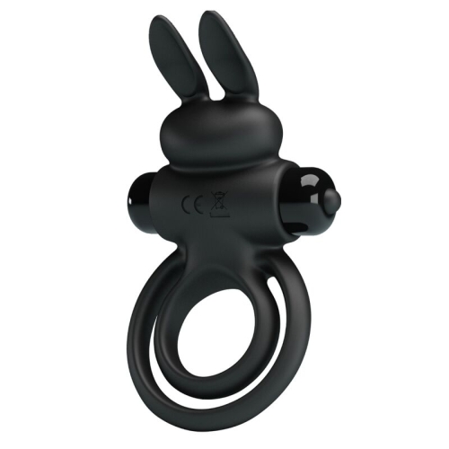 Vibrator Iii Kaninchenring Für Schwarzen Penis | Pretty Love