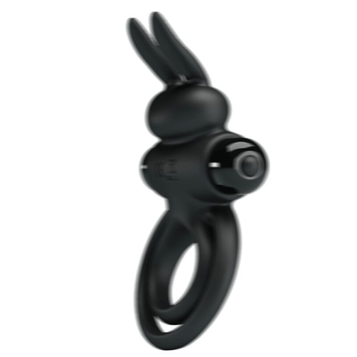 Vibrator Iii Kaninchenring Für Schwarzen Penis | Pretty Love
