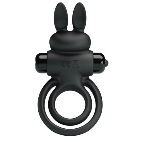 Vibrator Iii Kaninchenring Für Schwarzen Penis | Pretty Love