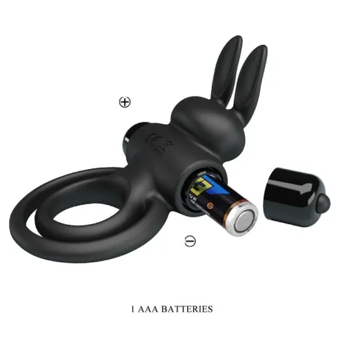 Vibrator III Rabbit Ring for Black Penis – Pretty Love